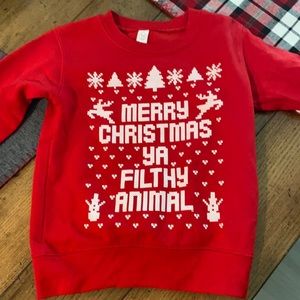 Toddler Merry Christmas Sweatshirt